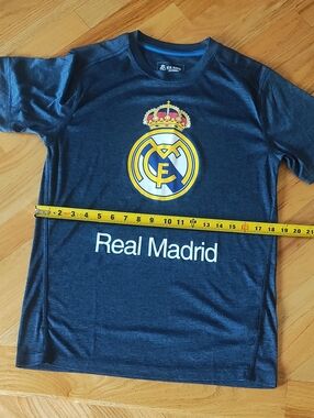 Real Madrid Men's Short Sleeve Tee - Navy